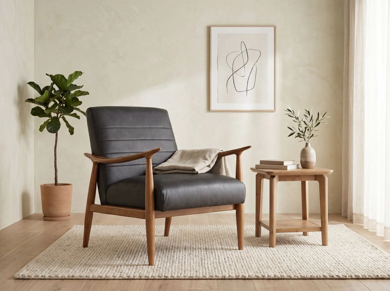 Spruce Eco Grey Armchair